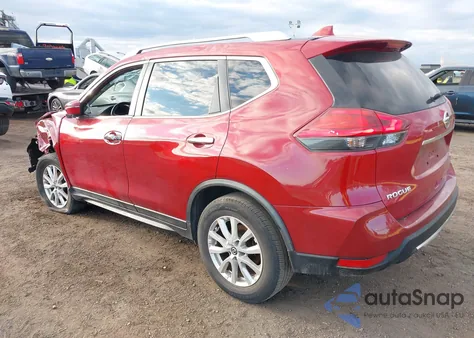 2017 Nissan Rogue Sv из США, поврежденный, VIN JN8AT2MV8HW266800